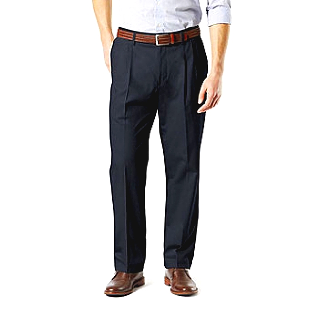 Dockers Men's Signature Khaki Pleated Pant
